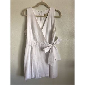 Lauren James White Dress Size L